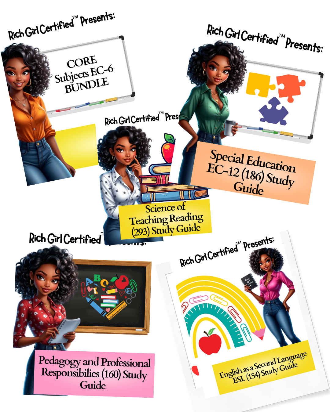 Core Subjects EC-6, SPED EC-12, PPR, STR, and ESL