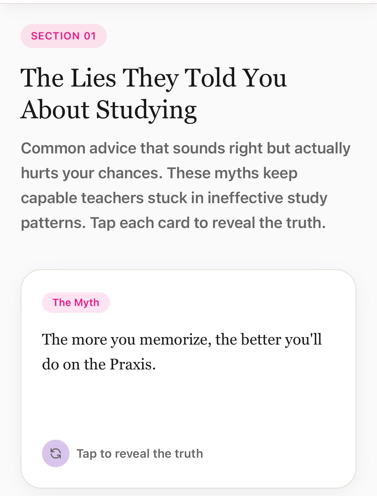 The Praxis Exam Playbook