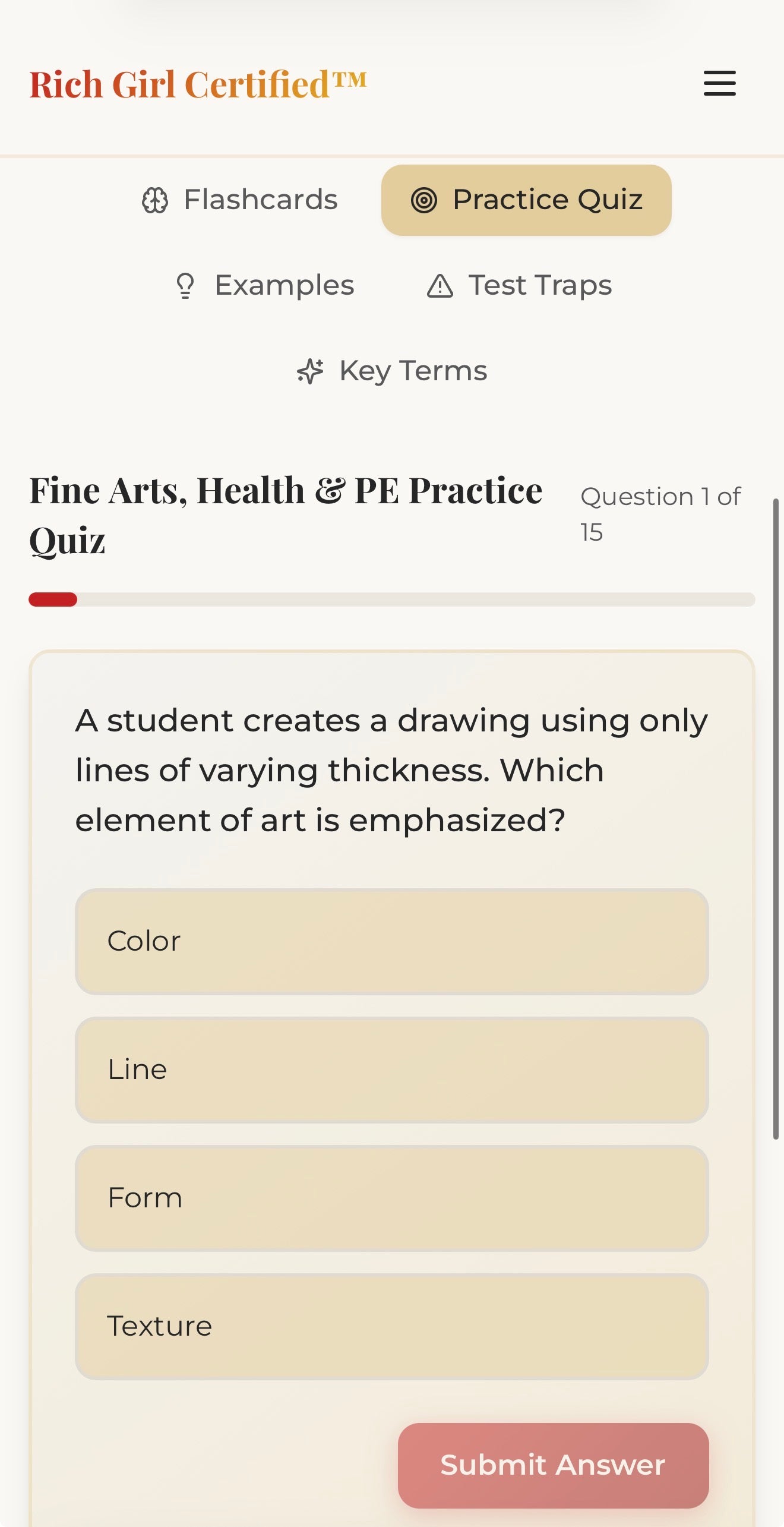 Core Subjects EC–6 (391) Strategic Certification App Suite
