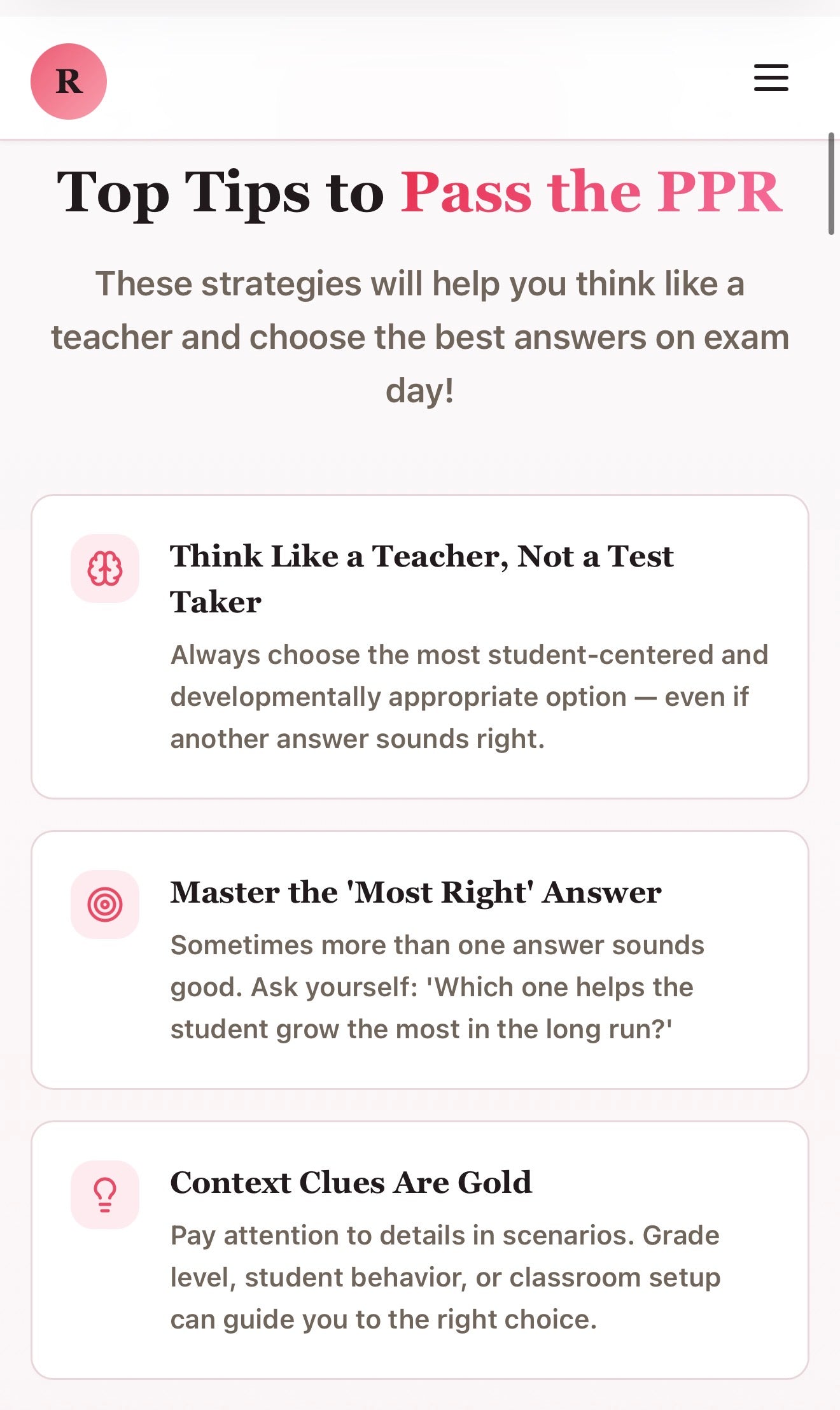 PPR (160) Strategic Certification App Suite
