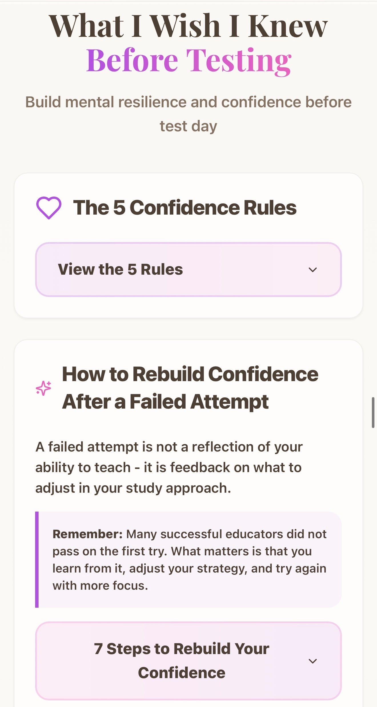 Teacher Certification Blueprint