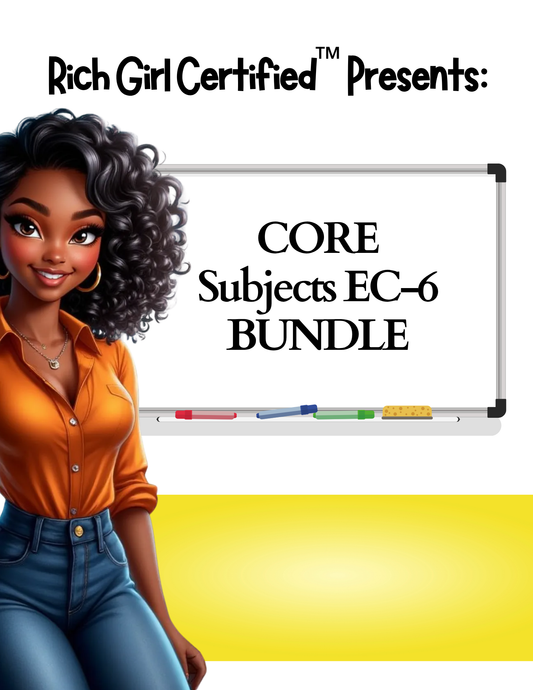 TExES Core Subjects  EC-6 391 Exam Prep BUNDLE