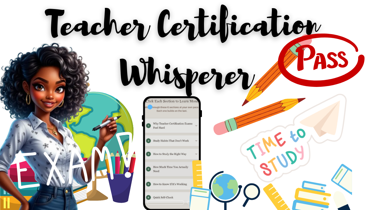 Teacher Certification Whisperer