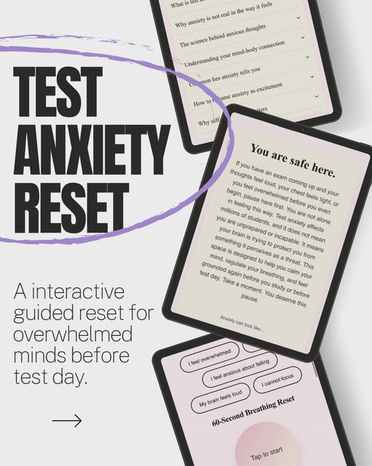 Test Anxiety Reset